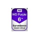 Хард диск WD Purple Surveillance, 6TB, 64MB, SATA 3