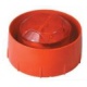 Аналогово-адресируема сирена с лампа за директно свързване
в кръга, червена, с изолатор System Sensor WMSST-R-P02